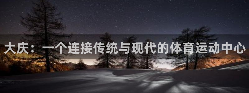vsport体育官网下载平台APP：大庆：一个连接传统与现代