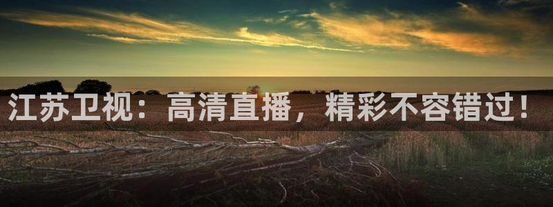 斗球直播nba下载：江苏卫视：高清直播，精彩不容错过！